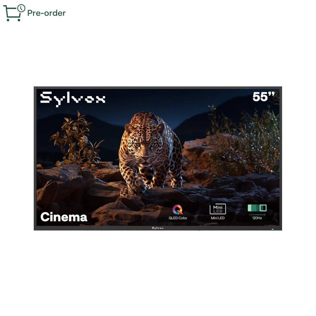 Sylvox Cinema 55" Helio QLED Outdoor TV – 3500 Nits, Cinematic Motion with 120Hz (2025 Model)