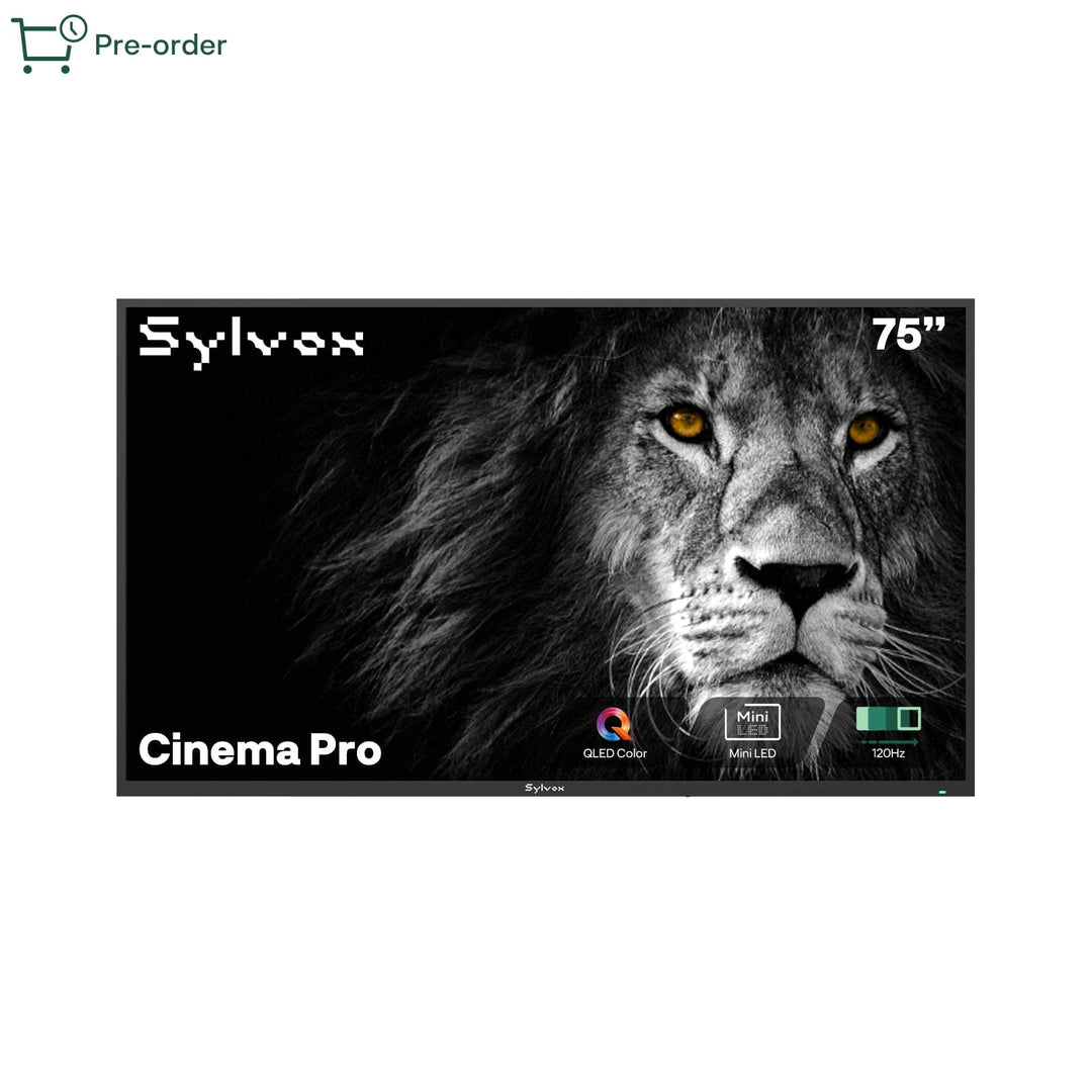 Sylvox Cinema Pro 75" Helio QLED Outdoor TV – 5000Nits, Cinematic Motion with 120Hz (2025 Model)