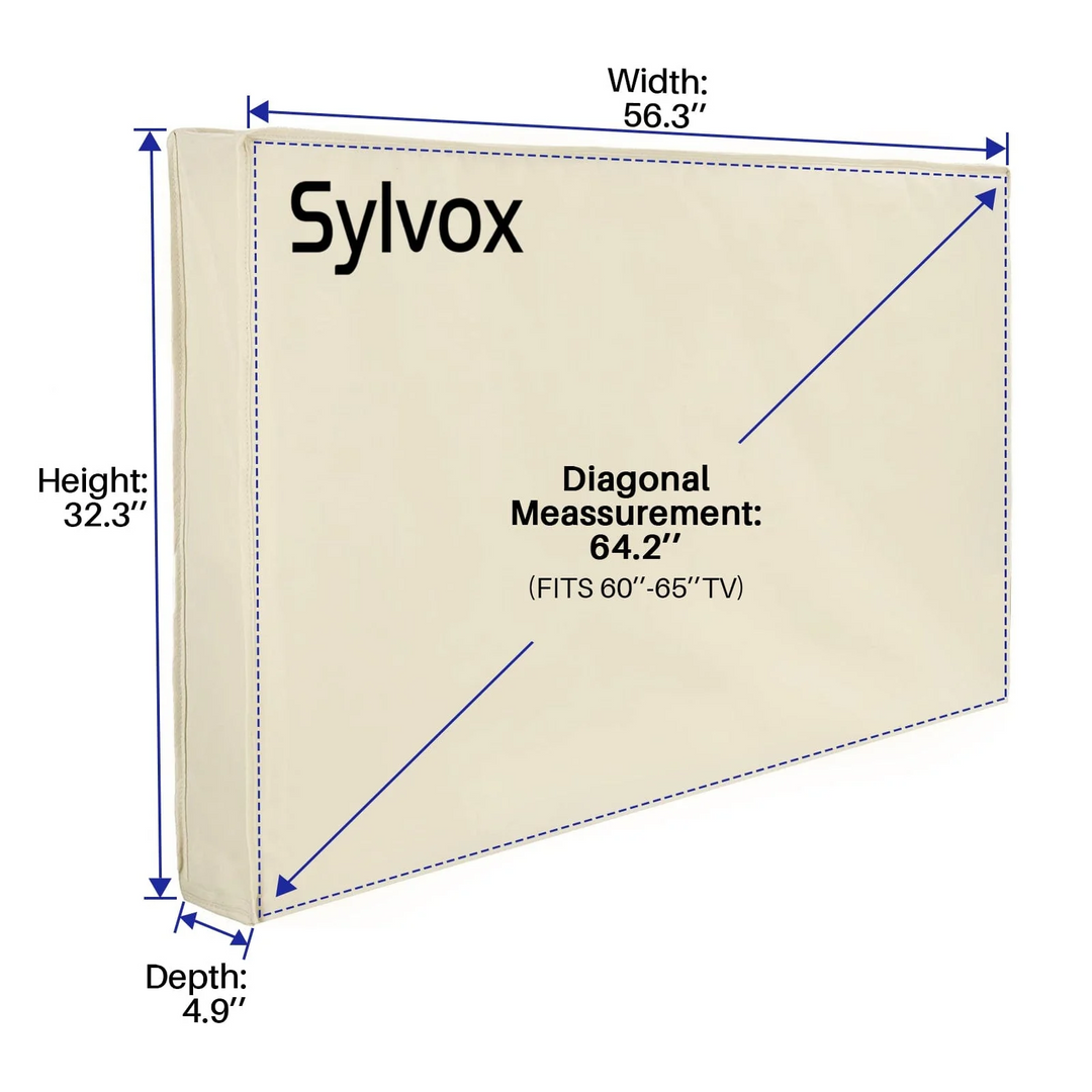 Waterproof  Outdoor TV Cover  for 60-65" TVs