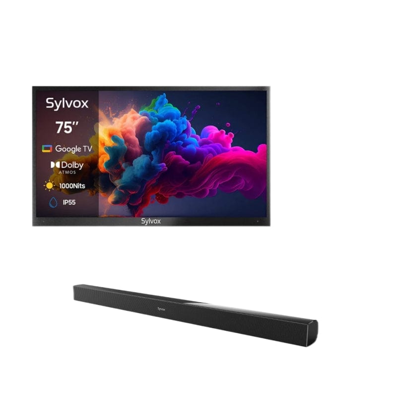 75" Advanced 2024 Deck Pro 2.0 QLED Google Outdoor TV (NEW)