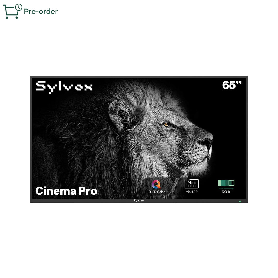 Sylvox Cinema Pro 65" Helio QLED Outdoor TV – 5000Nits, Cinematic Motion with 120Hz (2025 Model)