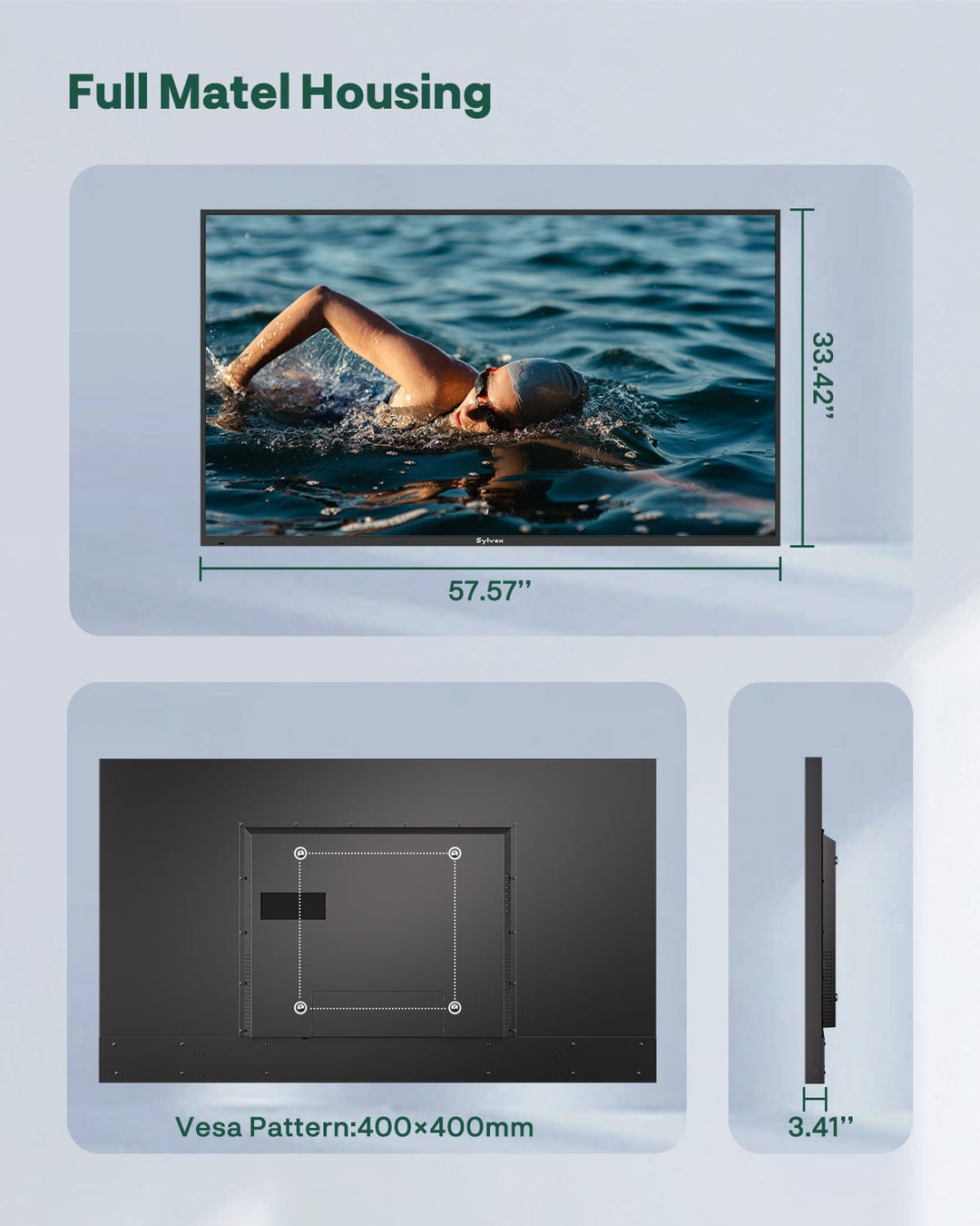 65" 120HZ Waterproof Outdoor TV-2025 Gaming Series