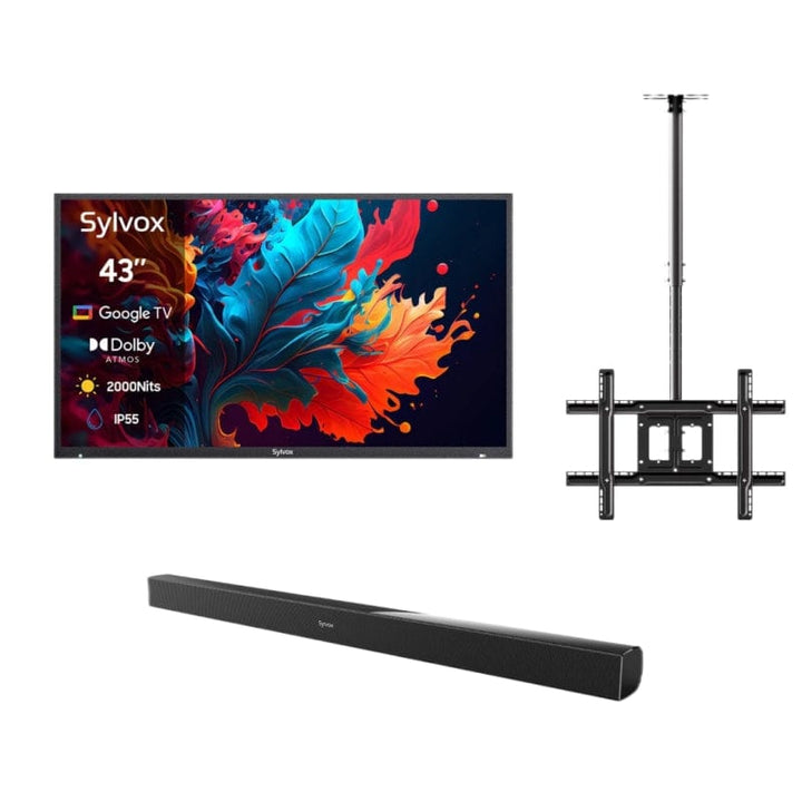 43" Advanced 2024 Pool Pro 2.0 QLED Google Outdoor TV (NEW)