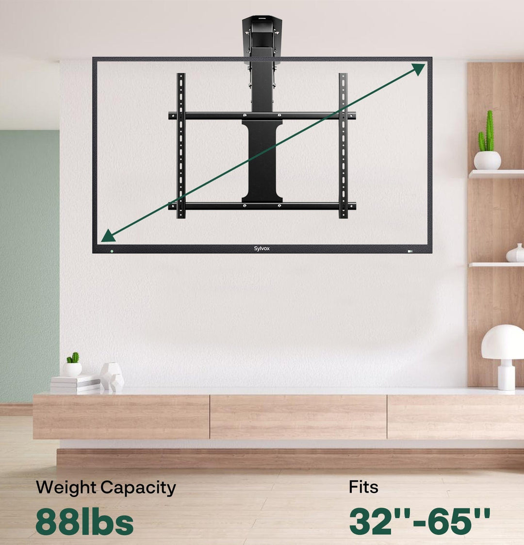 Sylvox Outdoor TV Motorized Ceiling Mount