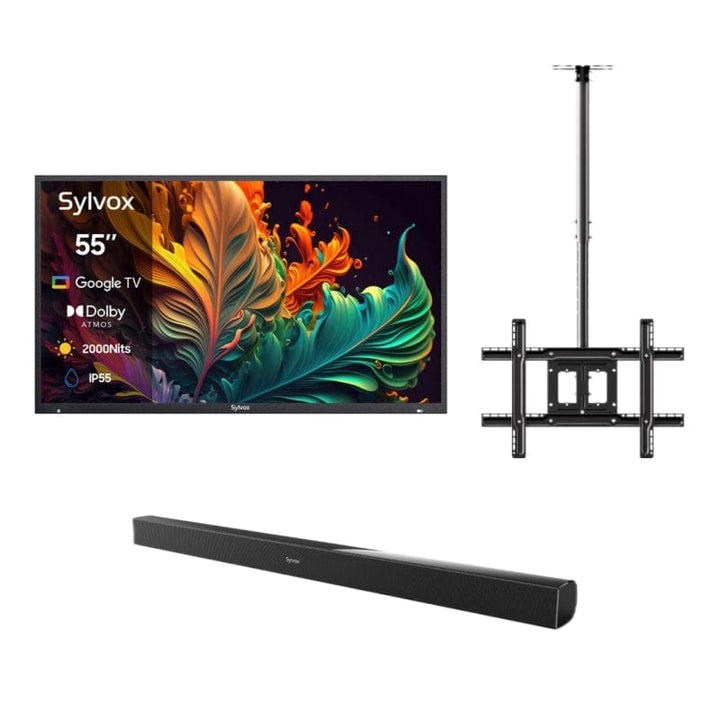 55" Advanced 2024 Pool Pro 2.0 QLED Google Outdoor TV (NEW)