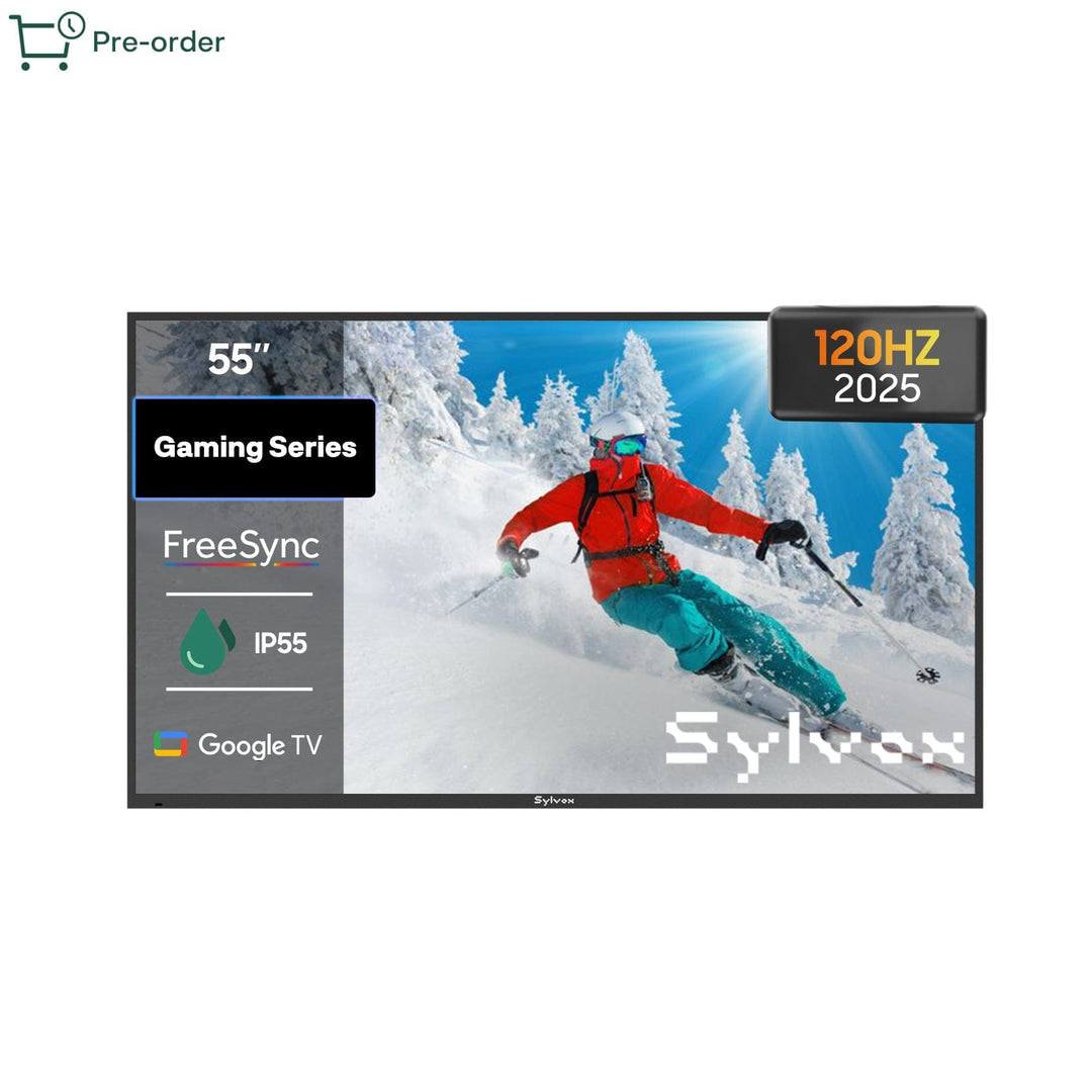 55" 120HZ Waterproof Outdoor TV-2025 Gaming Series