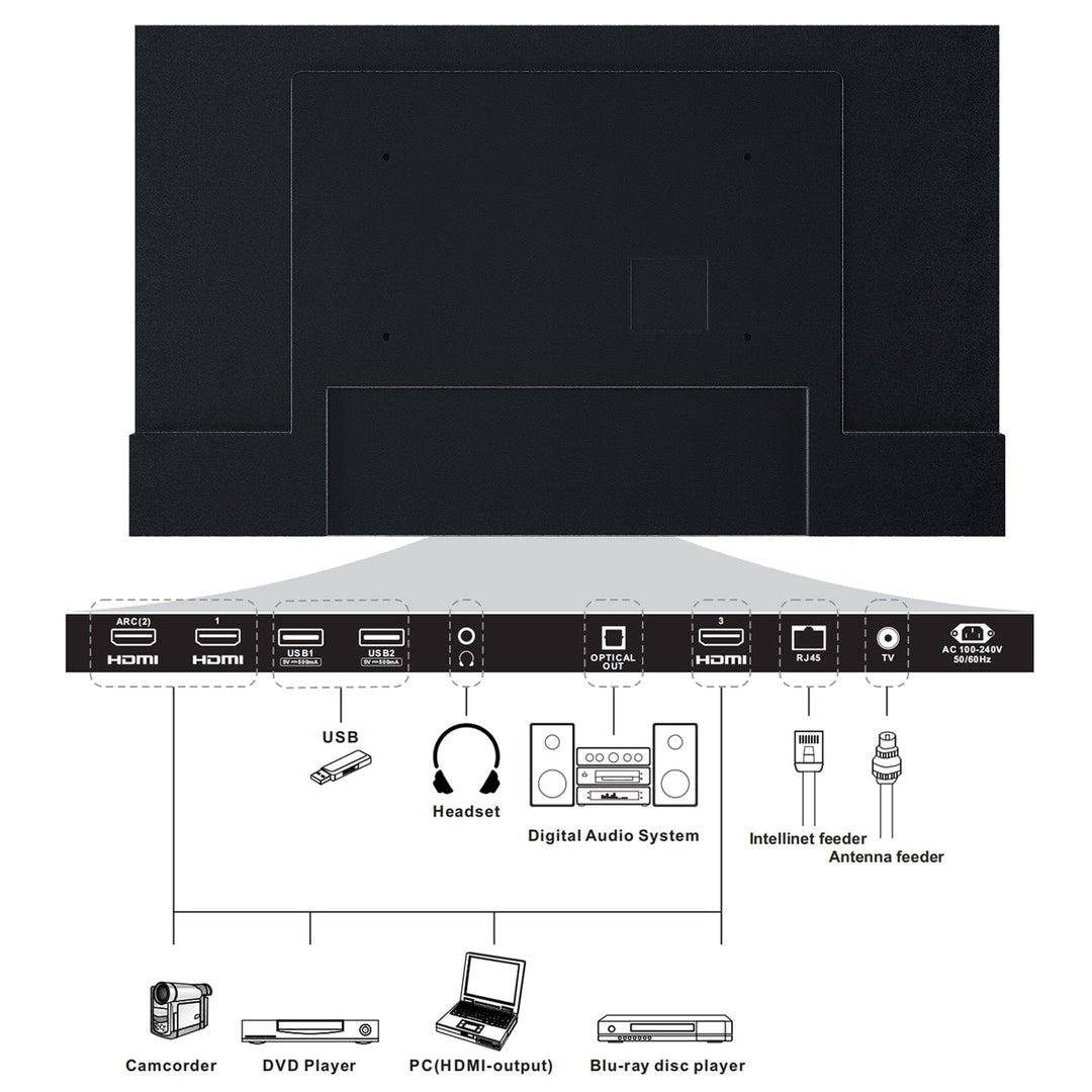 75" Outdoor TV (Full Sun) - 2023 Pool Pro Series