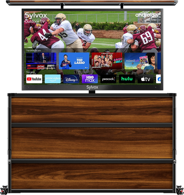 75” Weatherproof Outdoor TV Lift Cabinet