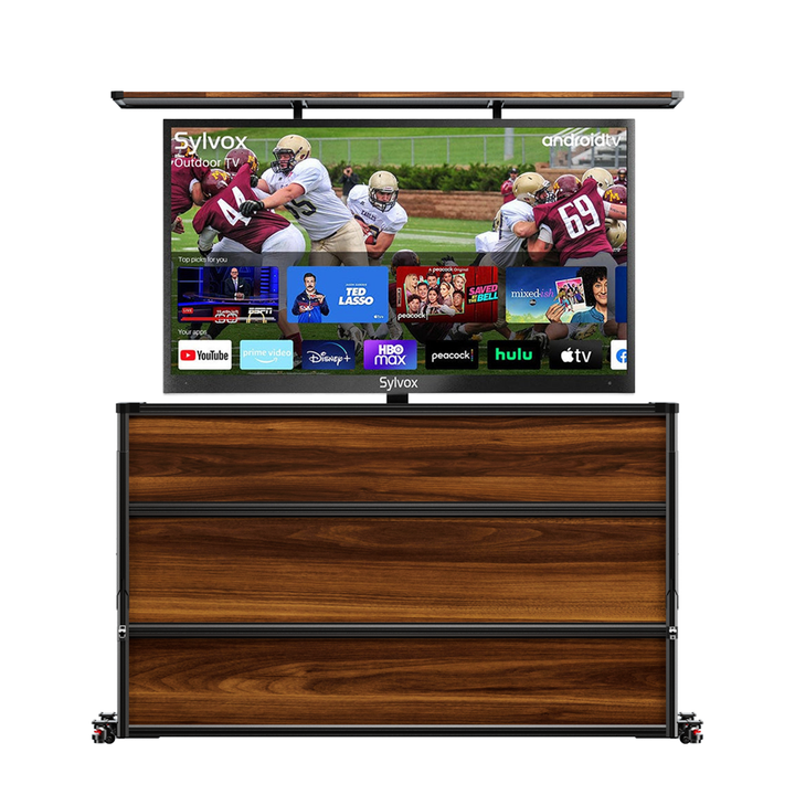 75” Weatherproof Outdoor TV Lift Cabinet